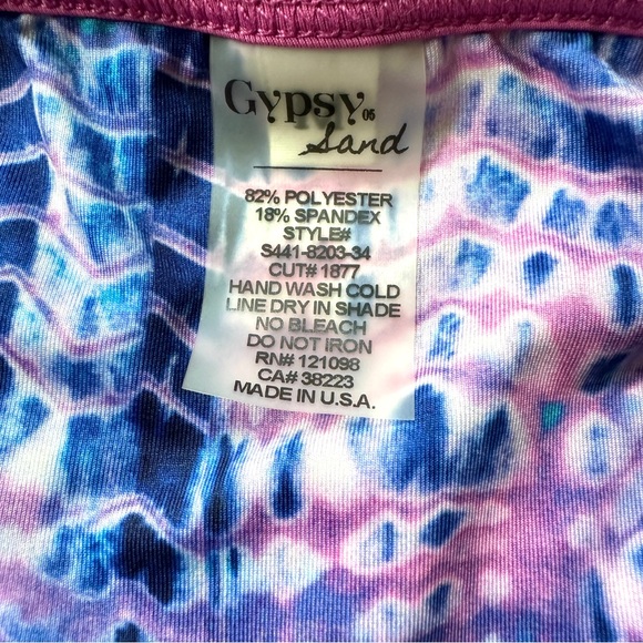 NWT Gypsy05 BOTTOM ONLY (set was $170) Runs Small! Tie Dye! - Picture 8 of 8